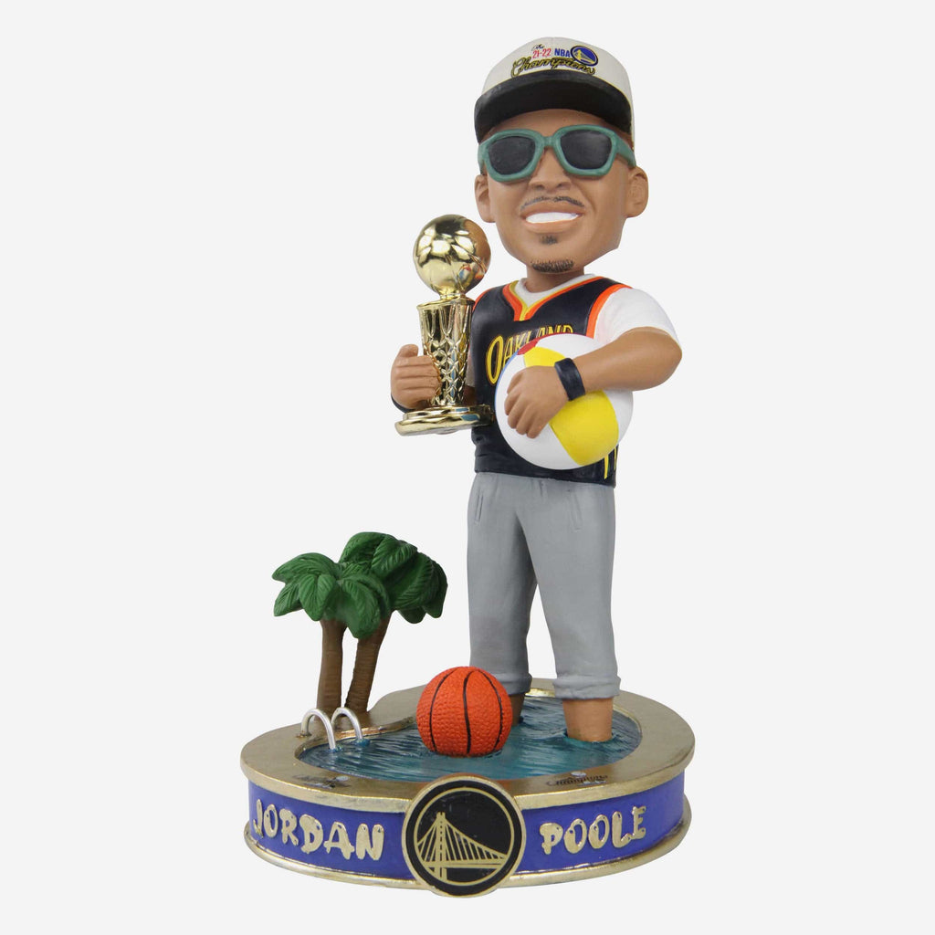 Jordan Poole Golden State Warriors Poole Party Bobblehead FOCO - FOCO.com
