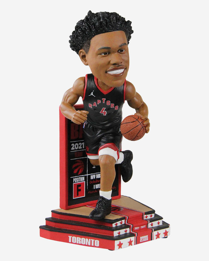 Scottie Barnes Toronto Raptors 2021 Rookie Series Bobblehead FOCO - FOCO.com