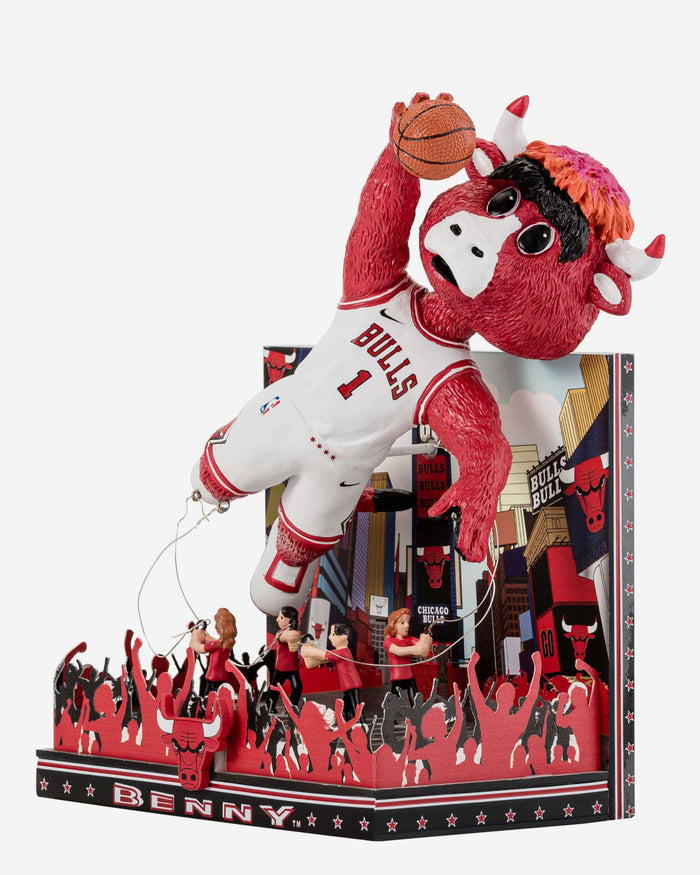 Benny The Bull Chicago Bulls Thanksgiving Mascot Bobblehead FOCO - FOCO.com