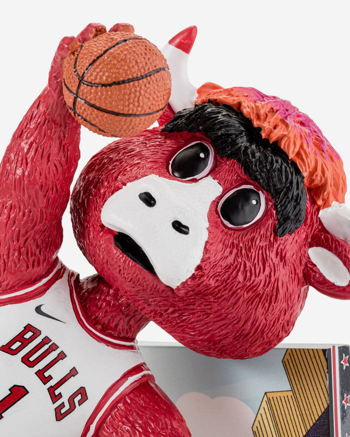 Benny The Bull Chicago Bulls Thanksgiving Mascot Bobblehead FOCO - FOCO.com