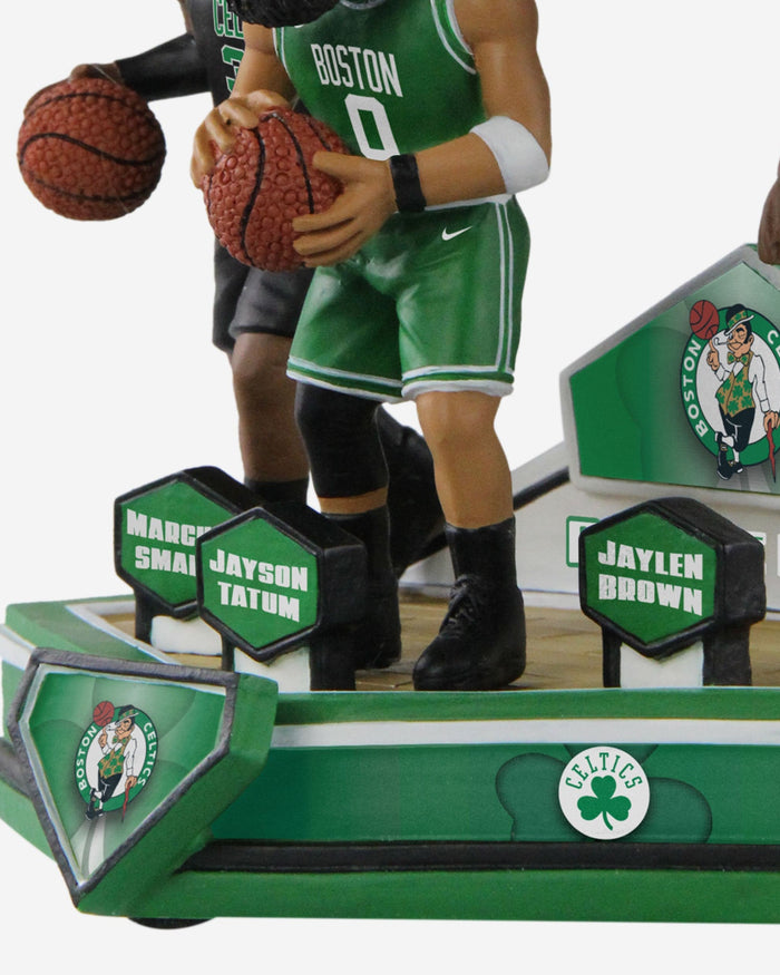 Jayson Tatum & Jaylen Brown & Marcus Smart Boston Celtics Triple Bobblehead FOCO - FOCO.com