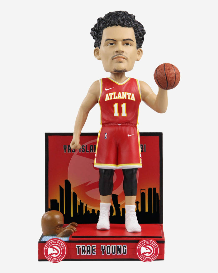 Trae Young Atlanta Hawks NBA Abu Dhabi Games 2022 Bobblehead FOCO - FOCO.com