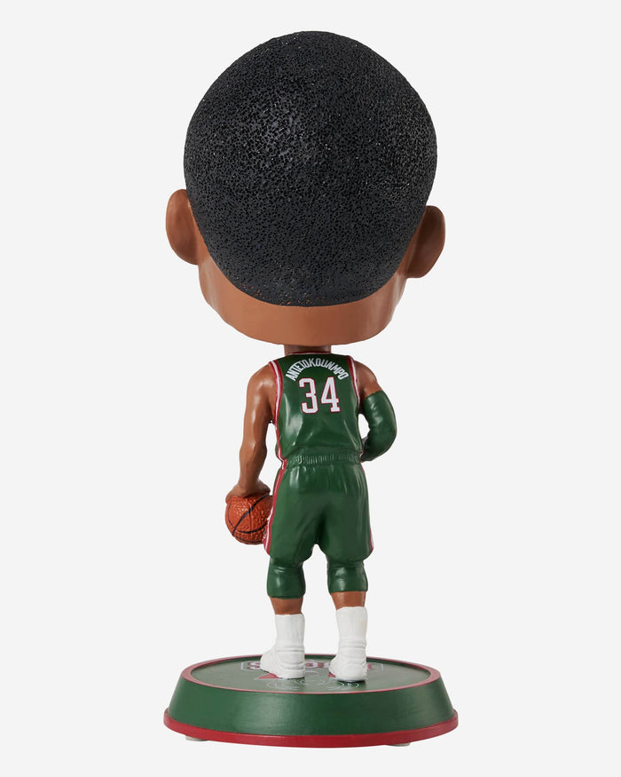 Giannis Antetokounmpo Milwaukee Bucks Retro Variant Bighead Bobblehead FOCO - FOCO.com