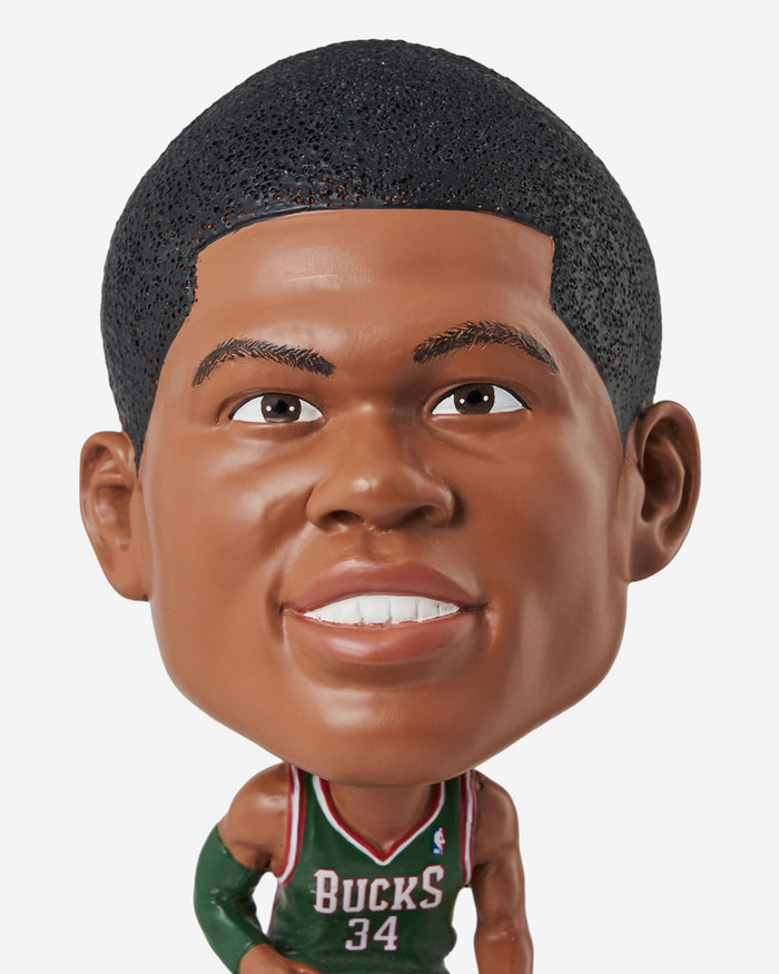 Giannis Antetokounmpo Milwaukee Bucks Retro Variant Bighead Bobblehead FOCO - FOCO.com
