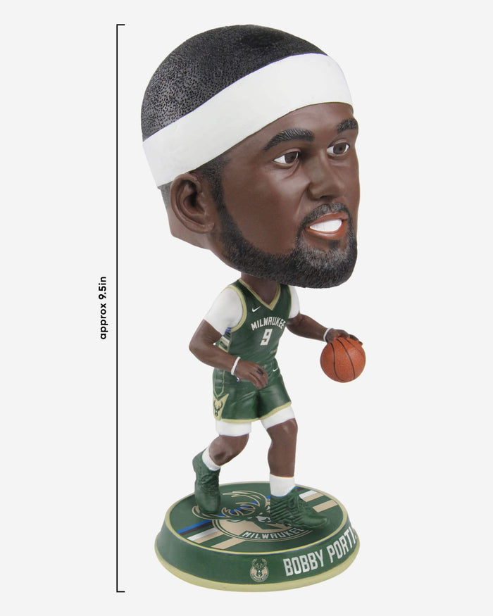 Bobby Portis Milwaukee Bucks Variant Bighead Bobblehead FOCO - FOCO.com