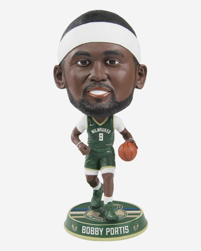 Bobby Portis Milwaukee Bucks Variant Bighead Bobblehead FOCO - FOCO.com