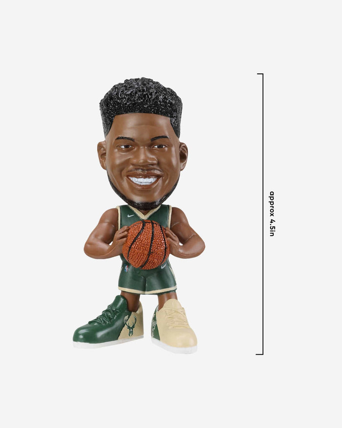 Giannis Antetokounmpo Milwaukee Bucks Vinyl Showstomperz Bobblehead FOCO - FOCO.com