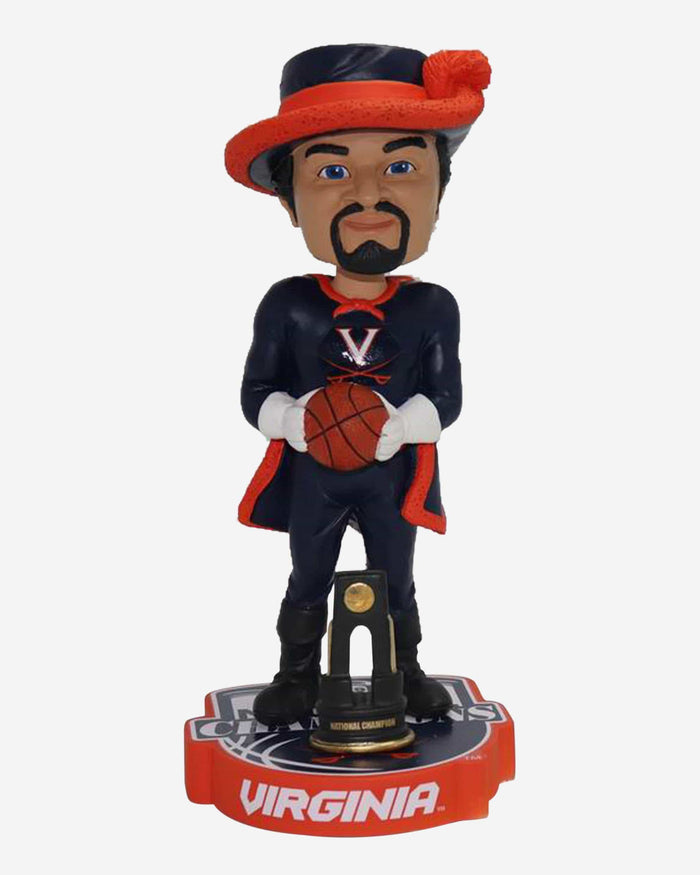 Cav Man Virginia Cavaliers 2019 NCAA Mens Basketball National Champions Mascot Bobblehead FOCO - FOCO.com