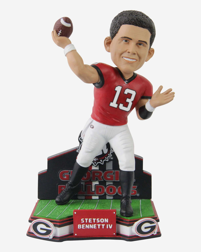 Stetson Bennett Georgia Bulldogs Football Student Athlete Bobblehead FOCO - FOCO.com