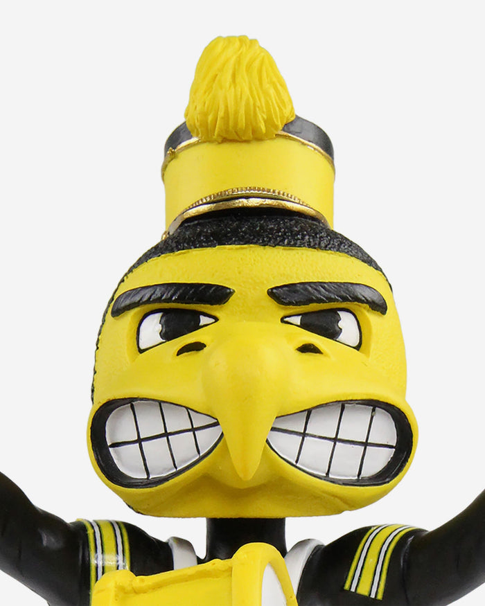 Herky The Hawk Iowa Hawkeyes Halftime Heroes Mascot Bobblehead FOCO - FOCO.com