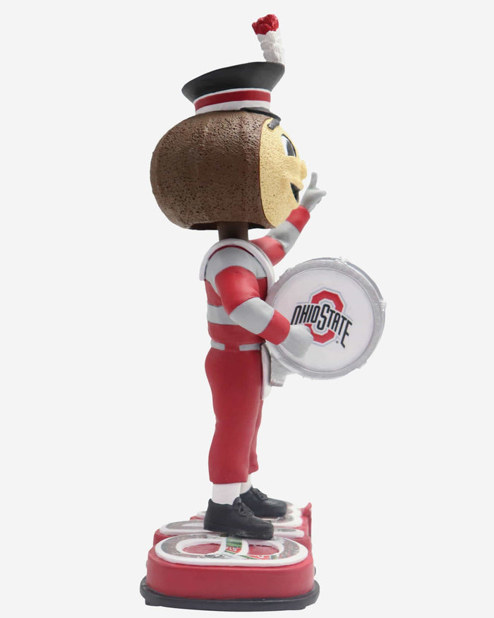 Brutus Buckeye Ohio State Buckeyes Halftime Heroes Mascot Bobblehead FOCO - FOCO.com