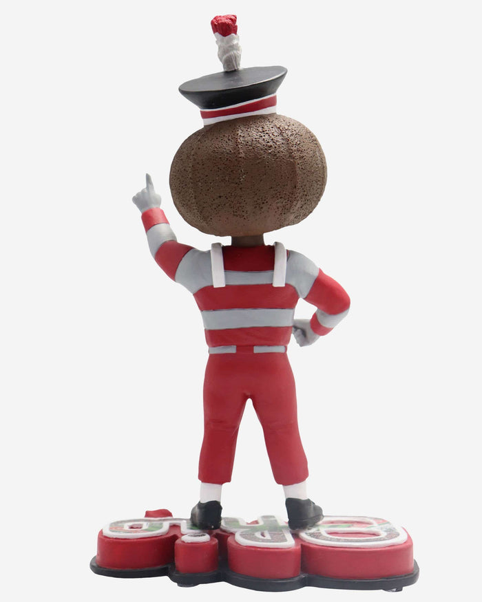 Brutus Buckeye Ohio State Buckeyes Halftime Heroes Mascot Bobblehead FOCO - FOCO.com