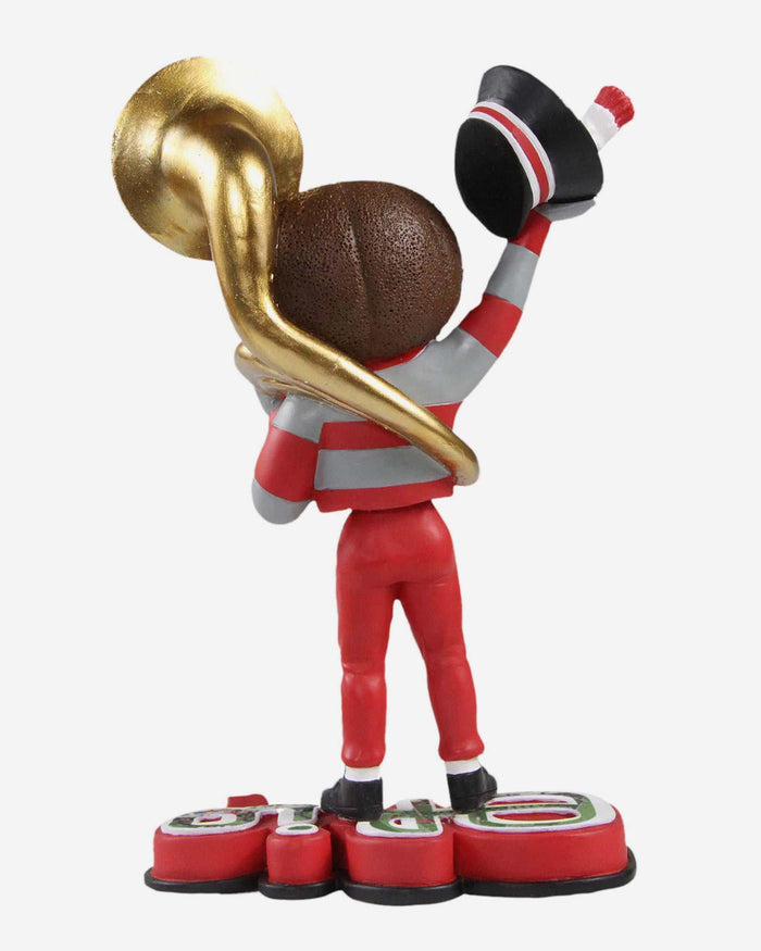 Brutus Buckeye Tuba Ohio State Buckeyes Halftime Heroes Mascot Bobblehead FOCO - FOCO.com