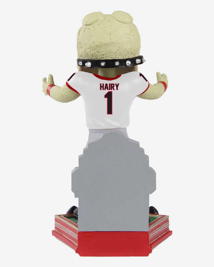 Hairy Dawg Georgia Bulldogs 2022 Football National Champions White Jersey Mascot Bobblehead FOCO - FOCO.com
