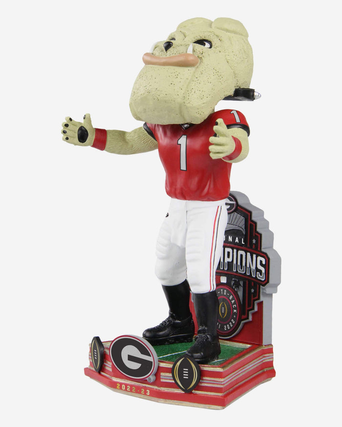 Hairy Dawg Georgia Bulldogs 2022 Football National Champions Mascot Bobblehead FOCO - FOCO.com