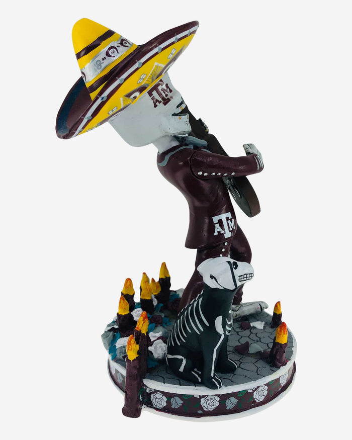 Texas A&M Aggies Day Of The Dead Candle Base Bobblehead FOCO - FOCO.com