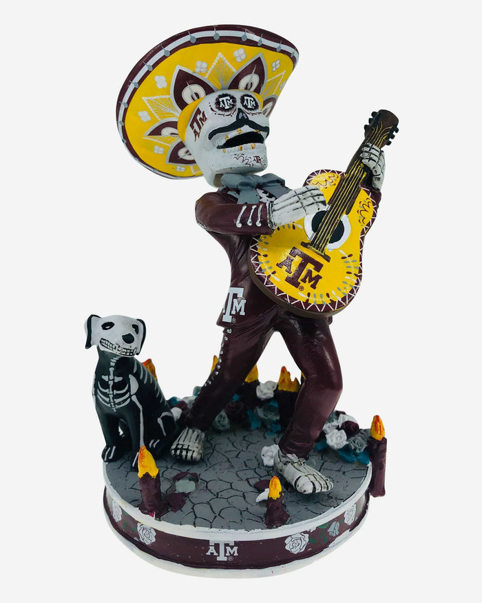 Texas A&M Aggies Day Of The Dead Candle Base Bobblehead FOCO - FOCO.com