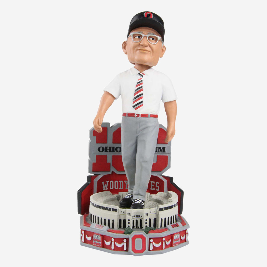 Woody Hayes Ohio State Buckeyes Stadium 100th Anniversary Bobblehead FOCO - FOCO.com