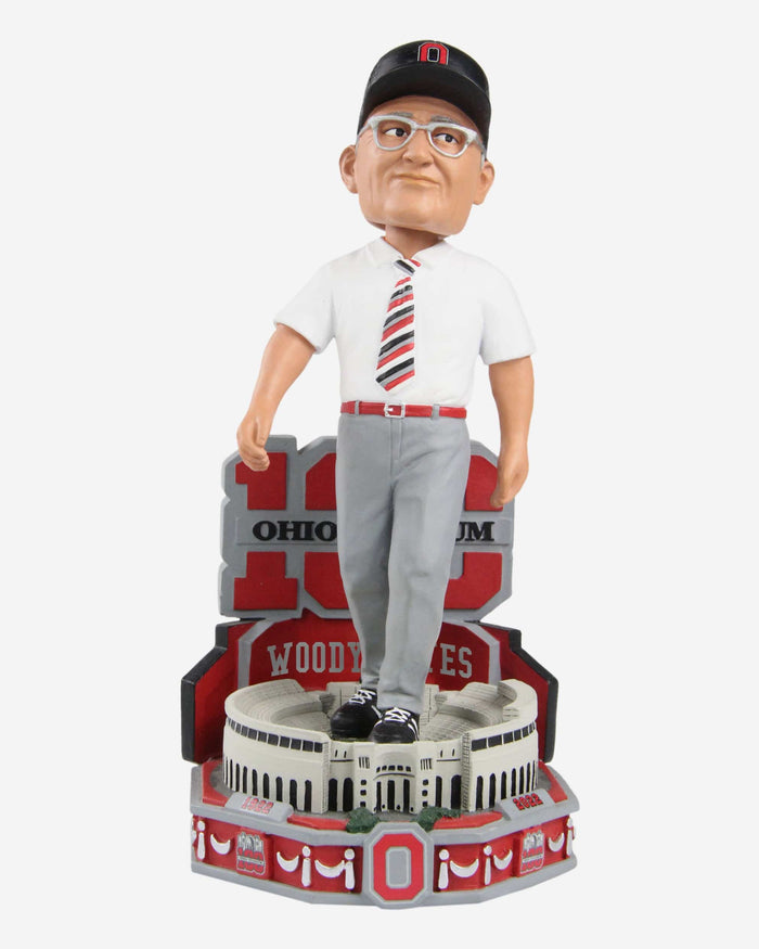 Woody Hayes Ohio State Buckeyes Stadium 100th Anniversary Bobblehead FOCO - FOCO.com