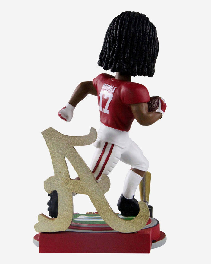 Jaylen Waddle Alabama Crimson Tide 2020 National Championship Trophy Stadium Bobblehead FOCO - FOCO.com
