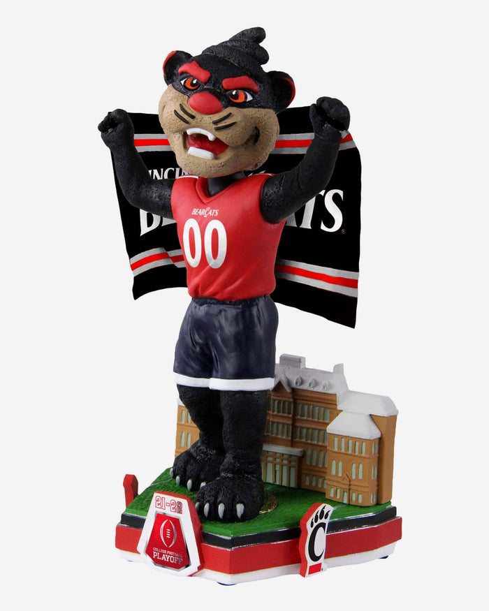 The Bearcat Cincinnati Bearcats 2022 College Football Playoffs Matchup Bobblehead FOCO - FOCO.com