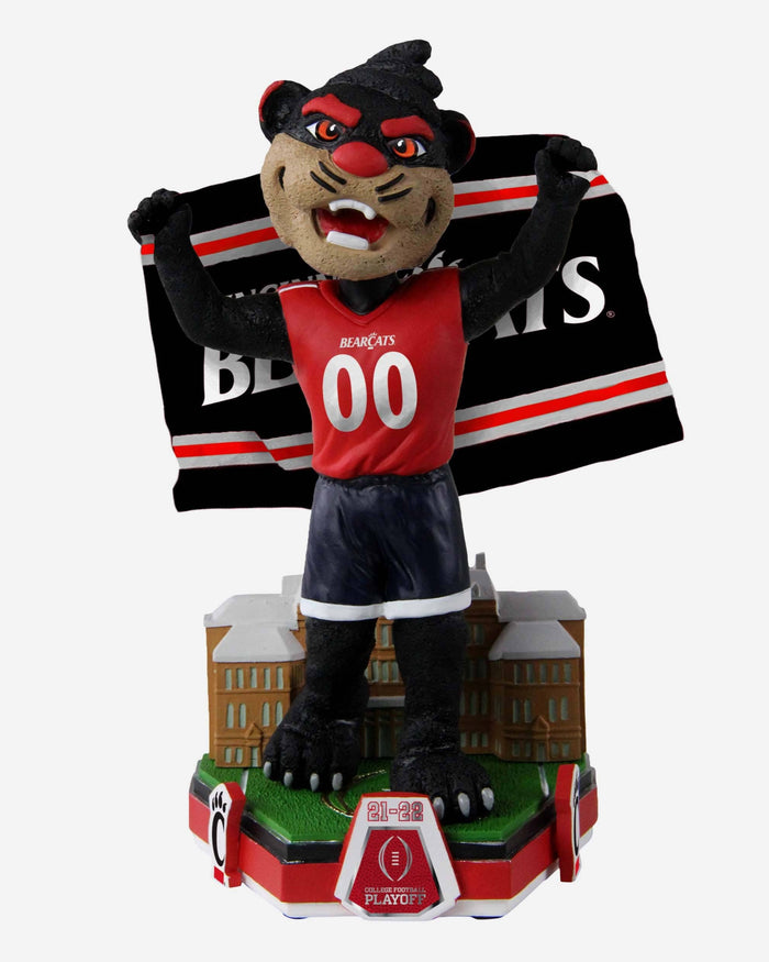 The Bearcat Cincinnati Bearcats 2022 College Football Playoffs Matchup Bobblehead FOCO - FOCO.com