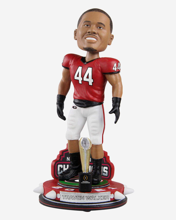 Travon Walker Georgia Bulldogs 2021 Football National Champions Trophy Stadium Bobblehead FOCO - FOCO.com