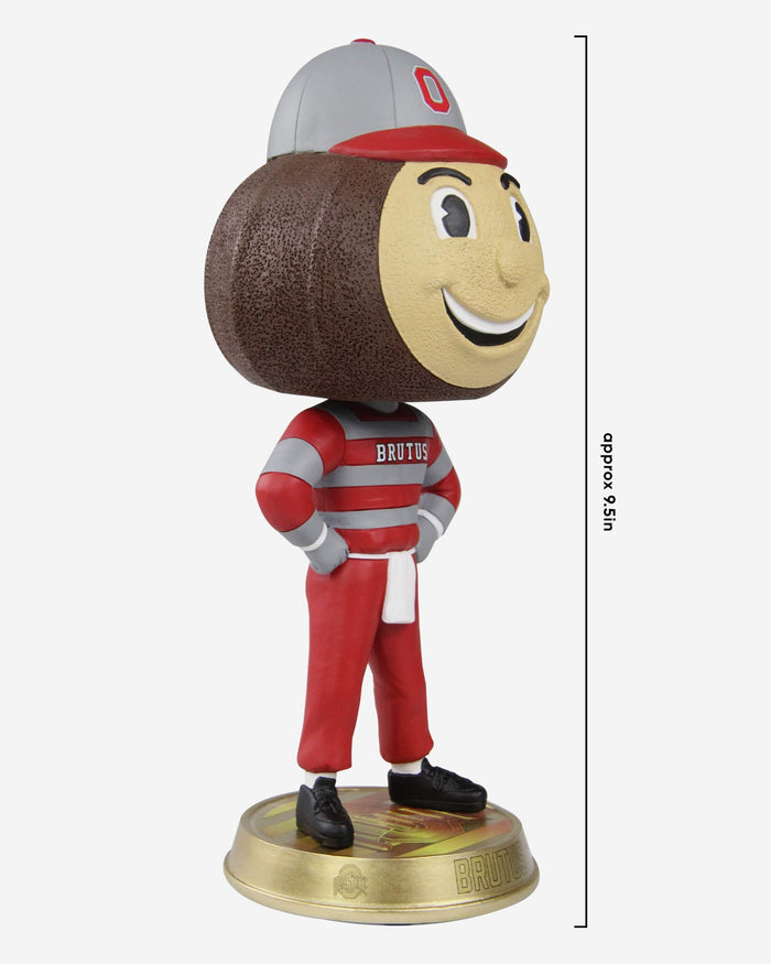 Brutus Buckeye Ohio State Buckeyes Mascot Variant Bighead Bobblehead FOCO - FOCO.com