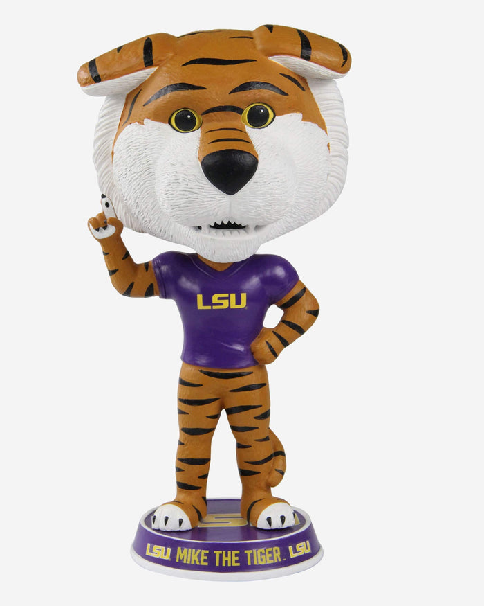 Mike the Tiger LSU Tigers Mascot Bighead Bobblehead FOCO - FOCO.com