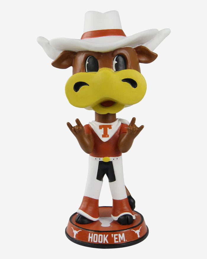 Hook'em Texas Longhorns Mascot Bighead Bobblehead FOCO - FOCO.com