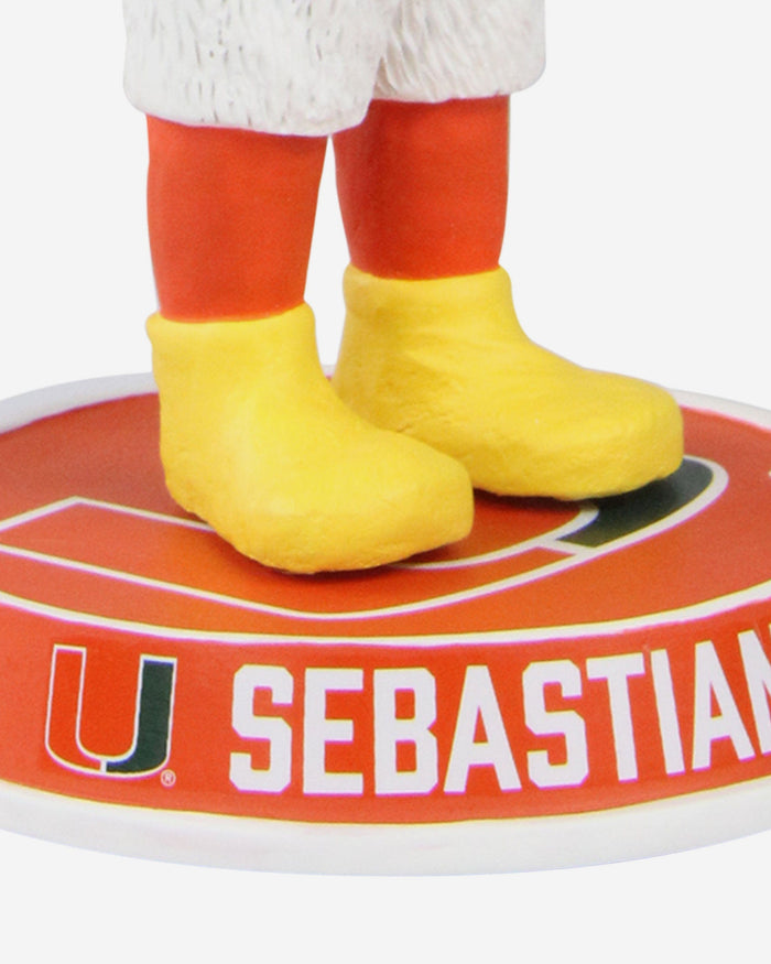 Sebastian Miami Hurricanes Mascot Bighead Bobblehead FOCO - FOCO.com