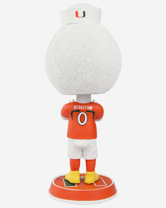 Sebastian Miami Hurricanes Mascot Bighead Bobblehead FOCO - FOCO.com