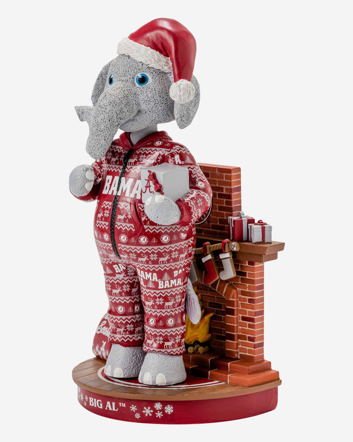 Big Al Alabama Crimson Tide Holiday Mascot Bobblehead FOCO - FOCO.com