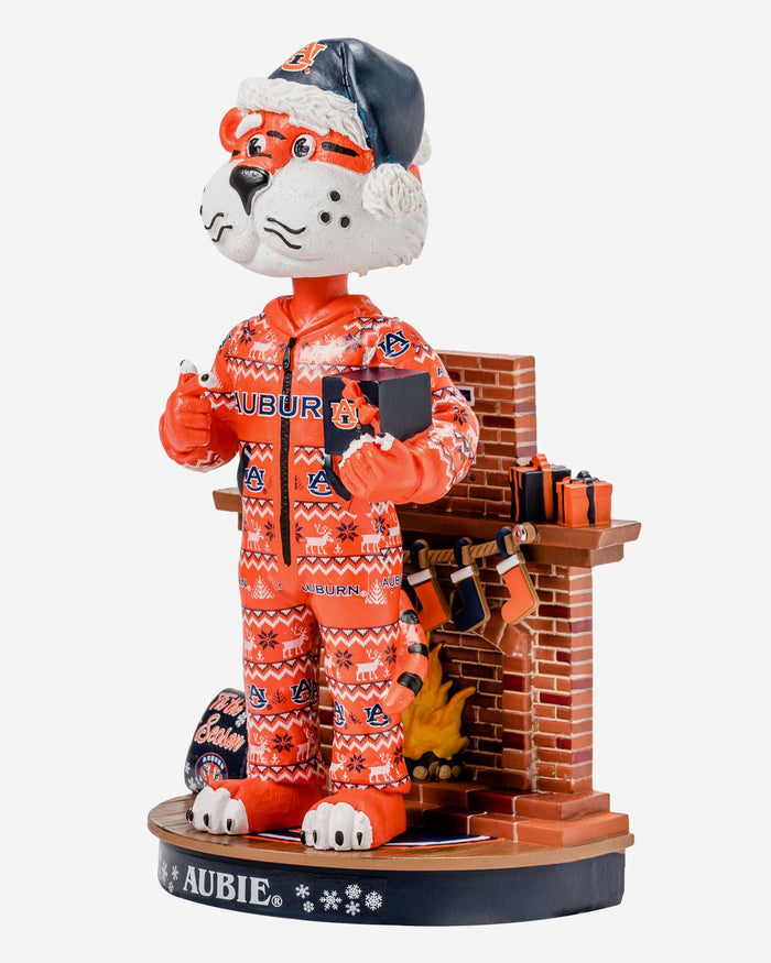 Aubie The Tiger Auburn Tigers Holiday Mascot Bobblehead FOCO - FOCO.com