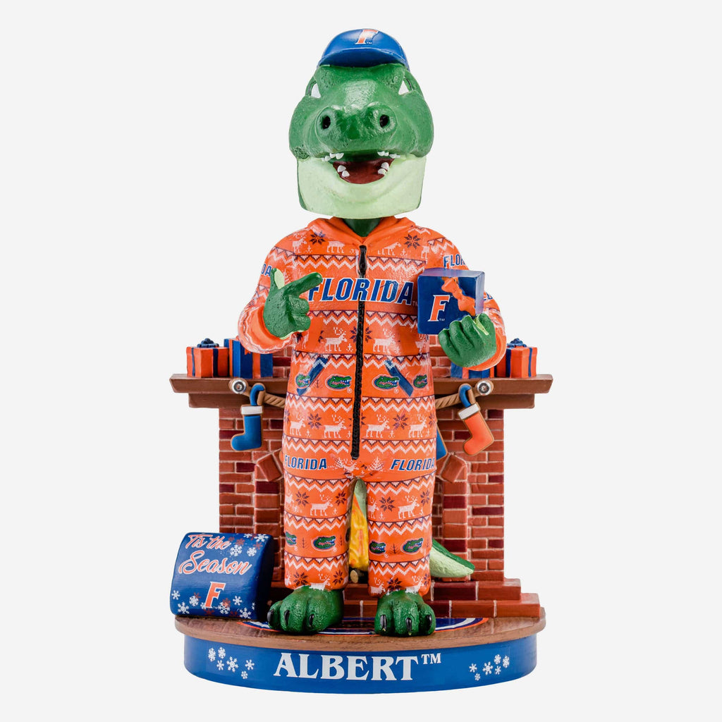 Albert Florida Gators Holiday Mascot Bobblehead FOCO - FOCO.com