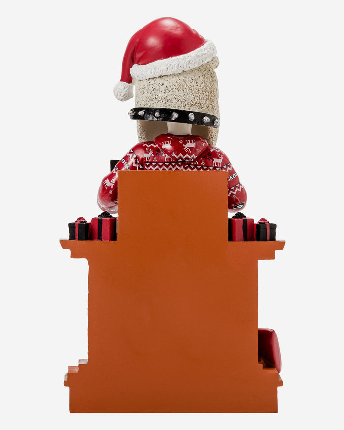 Hairy Dawg Georgia Bulldogs Holiday Mascot Bobblehead FOCO - FOCO.com