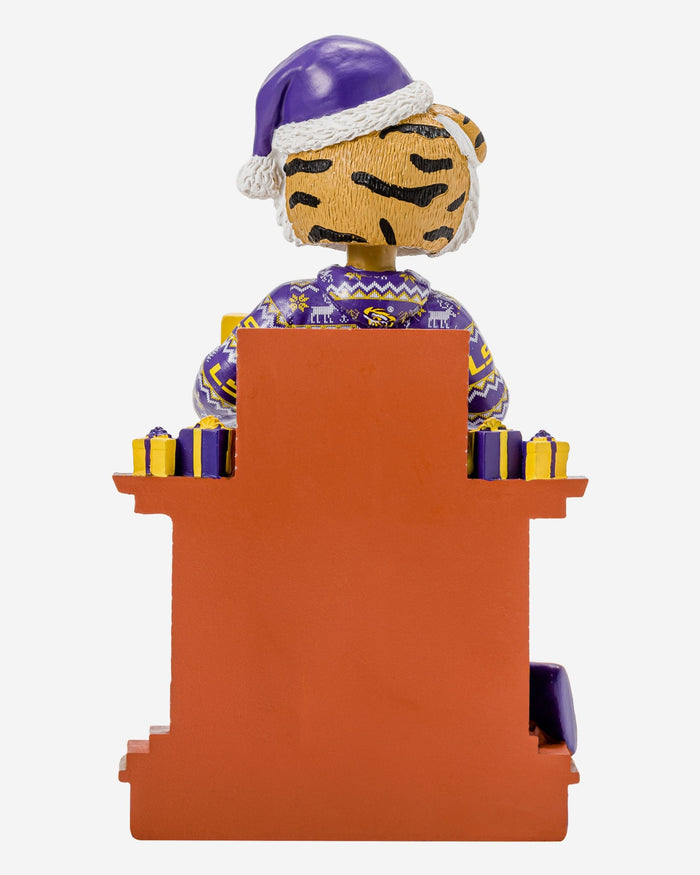 Mike The Tiger LSU Tigers Holiday Mascot Bobblehead FOCO - FOCO.com