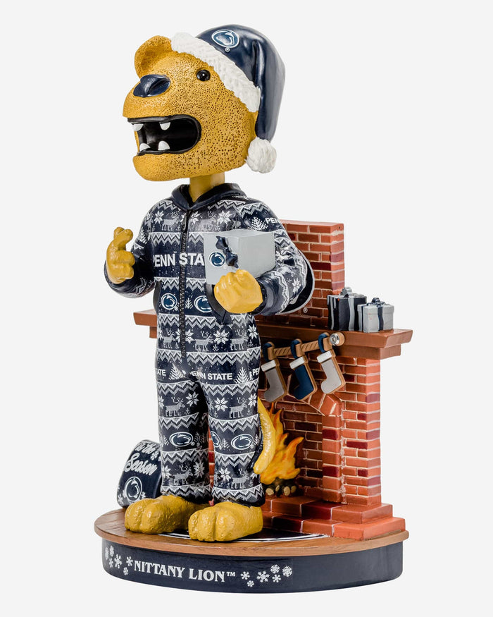 Nittany Lion Penn State Nittany Lions Holiday Mascot Bobblehead FOCO - FOCO.com