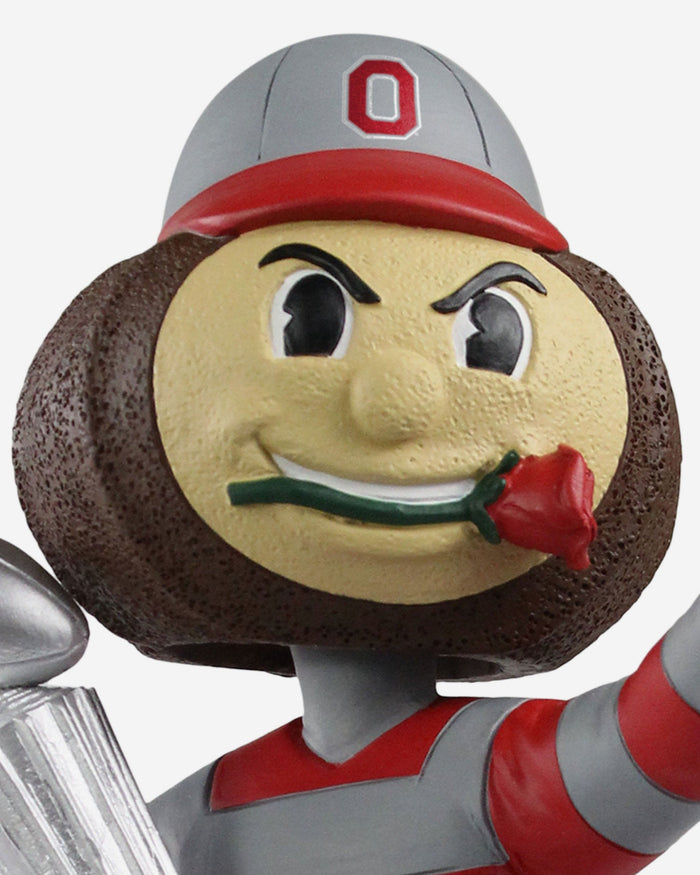 Brutus Buckeye Ohio State Buckeyes 2022 Rose Bowl Mascot Bobblehead FOCO - FOCO.com