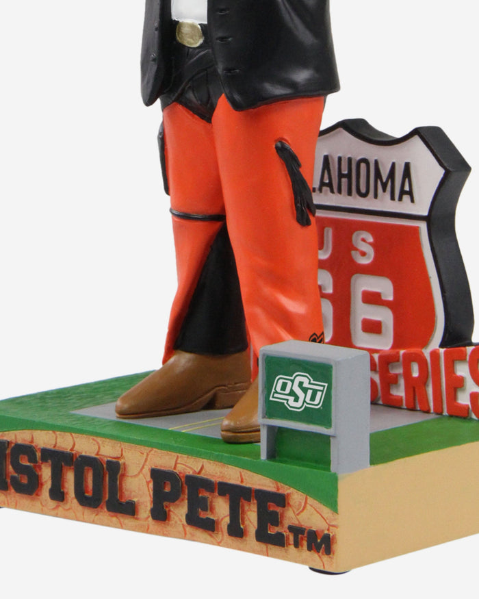 Pistol Pete Oklahoma State Cowboys Rival Connect Mascot Bobblehead FOCO - FOCO.com