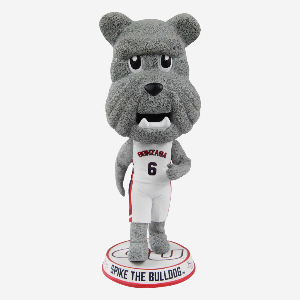 Spike the Bulldog Gonzaga Bulldogs Mascot Bighead Bobblehead FOCO - FOCO.com