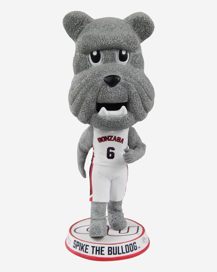 Spike the Bulldog Gonzaga Bulldogs Mascot Bighead Bobblehead FOCO - FOCO.com