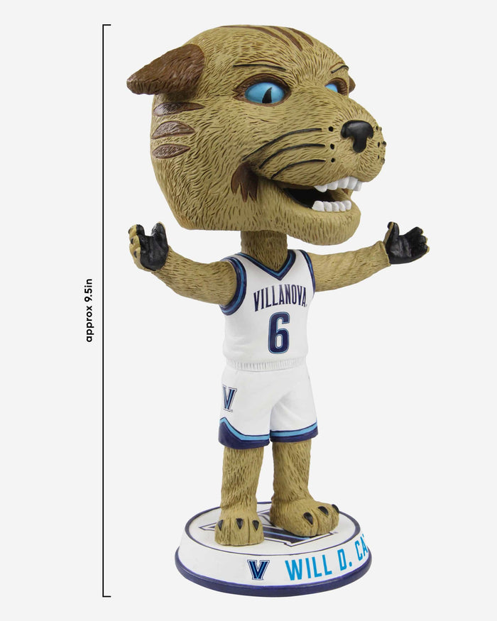 Will D Cat Villanova Wildcats Mascot Bighead Bobblehead FOCO - FOCO.com