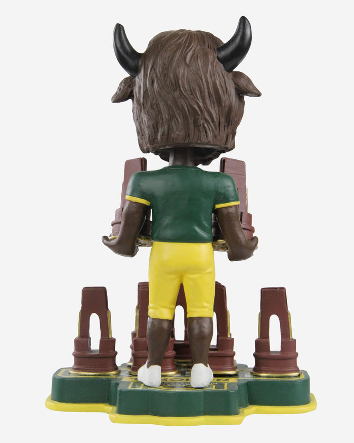 Thundar North Dakota State Bison 9X National Champions Bobblehead FOCO - FOCO.com