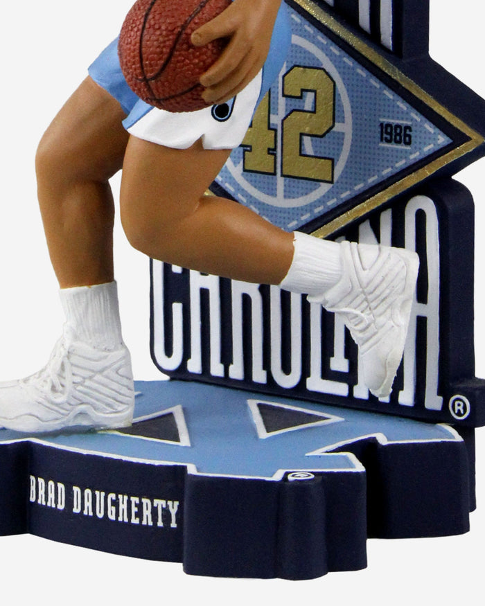 Bradley Daugherty North Carolina Tar Heels Alumni Bobblehead FOCO - FOCO.com