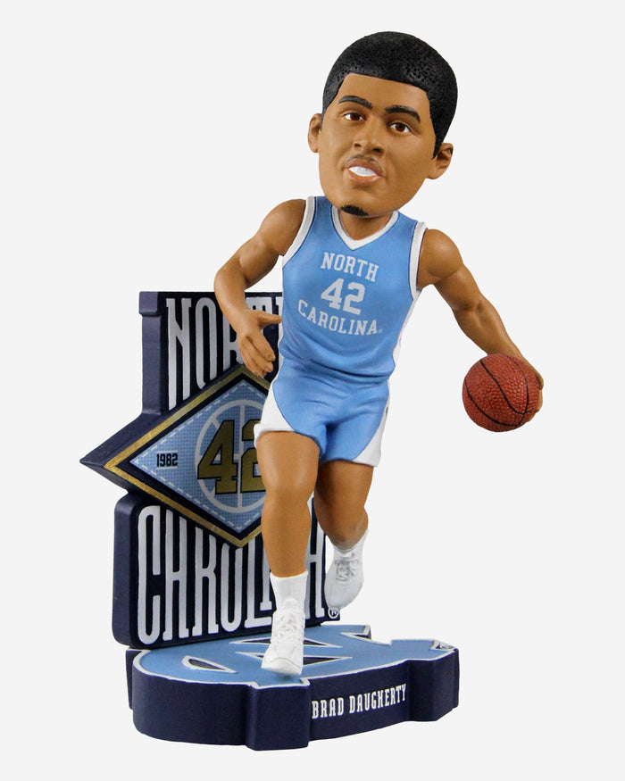 Bradley Daugherty North Carolina Tar Heels Alumni Bobblehead FOCO - FOCO.com