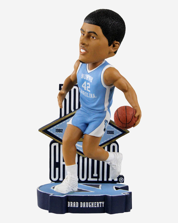 Bradley Daugherty North Carolina Tar Heels Alumni Bobblehead FOCO - FOCO.com