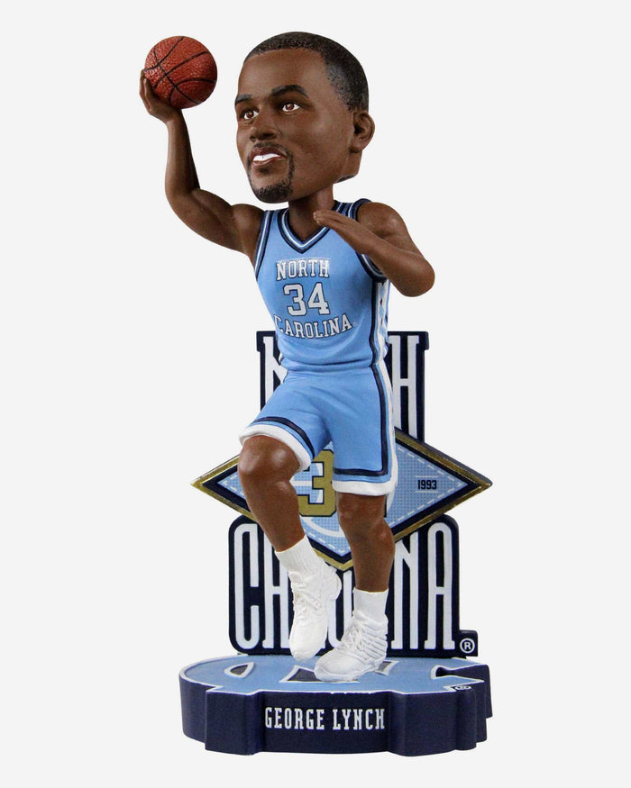 George Lynch North Carolina Tar Heels Alumni Bobblehead FOCO - FOCO.com