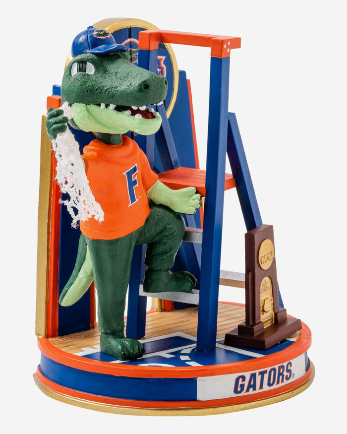 Albert Florida Gators 2007 Mens Basketball National Champions Cutting The Net Mascot Mini Bobblehead Scene FOCO - FOCO.com