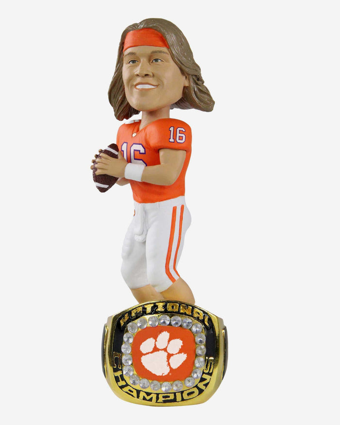Trevor Lawrence Clemson Tigers 2018 Football National Champions Bobblehead FOCO - FOCO.com